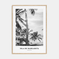 Isla de Margarita Portrait B&W Poster