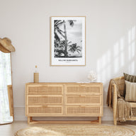 Isla de Margarita Portrait B&W Poster