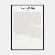 Isla Holbox Map Portrait Poster
