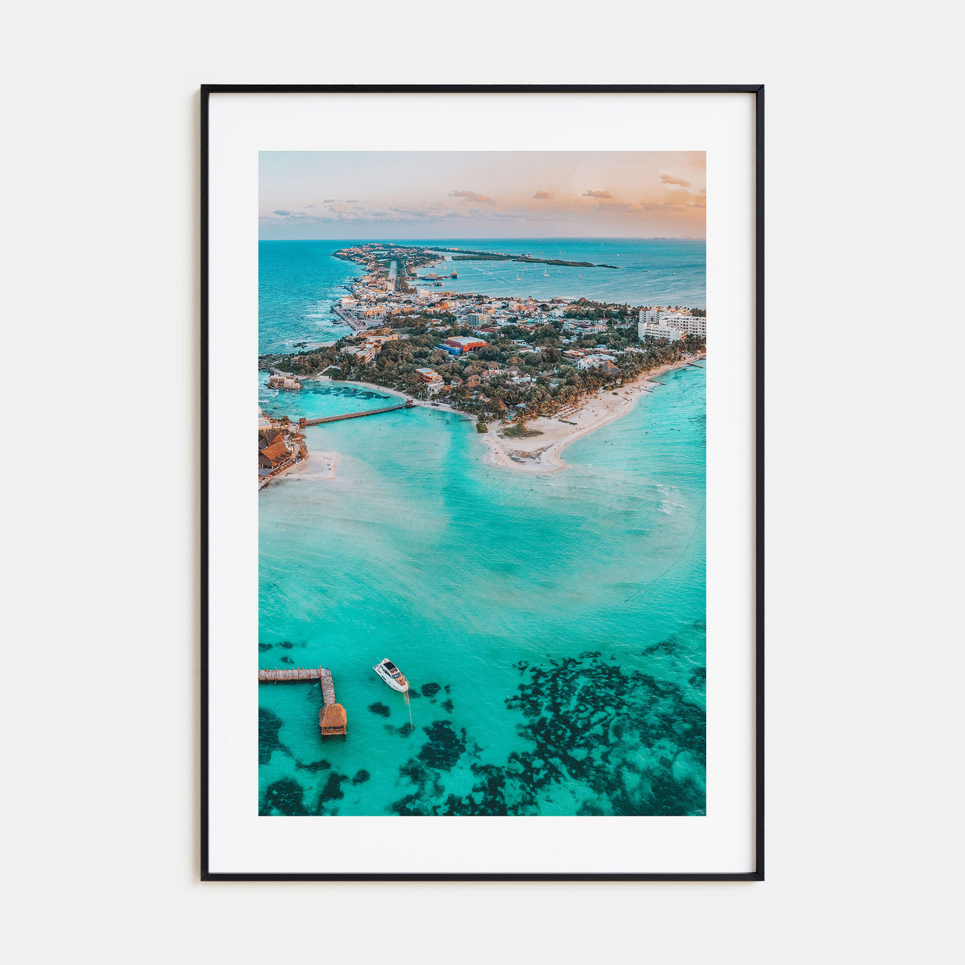 Isla Mujeres Photo Color Poster