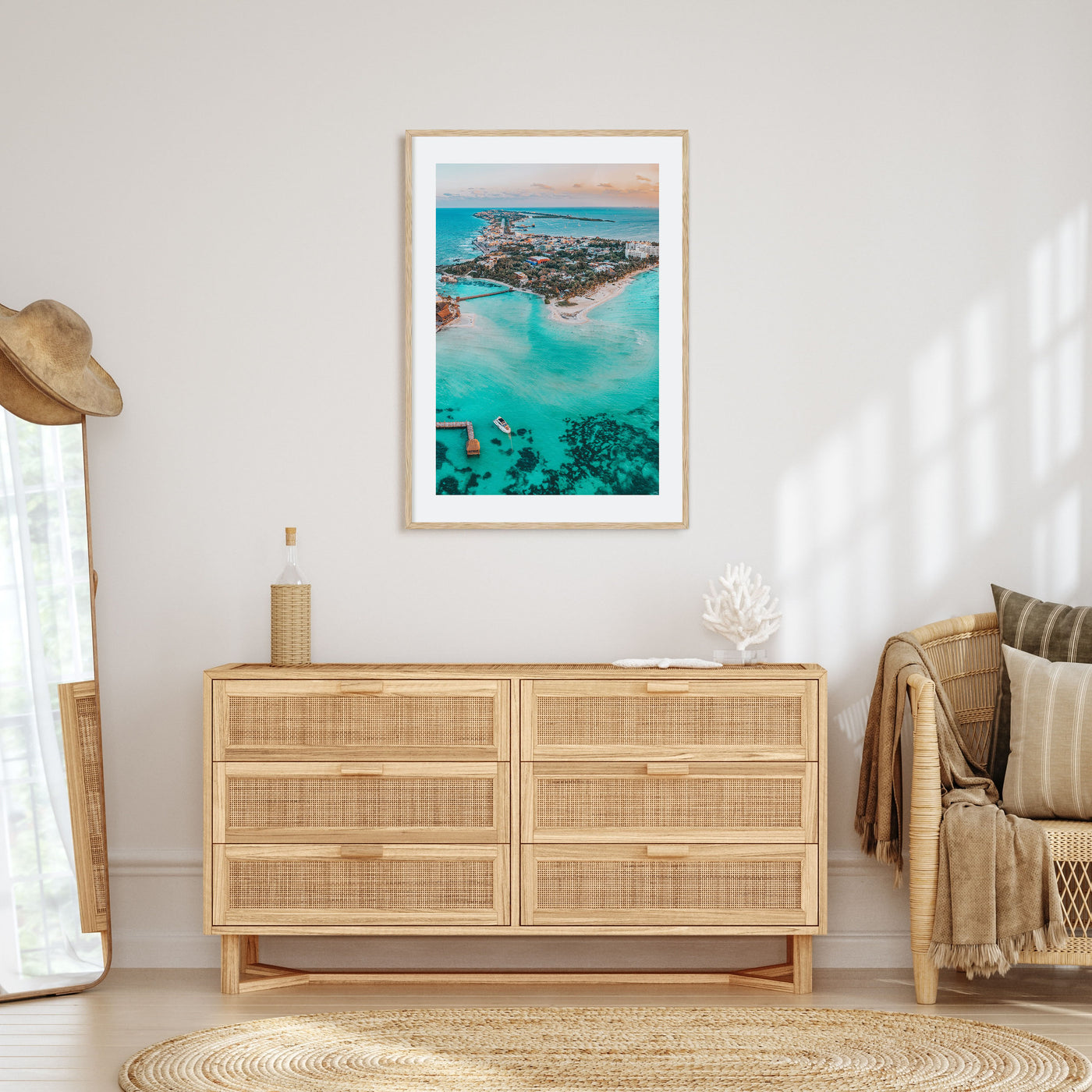 Isla Mujeres Photo Color Poster