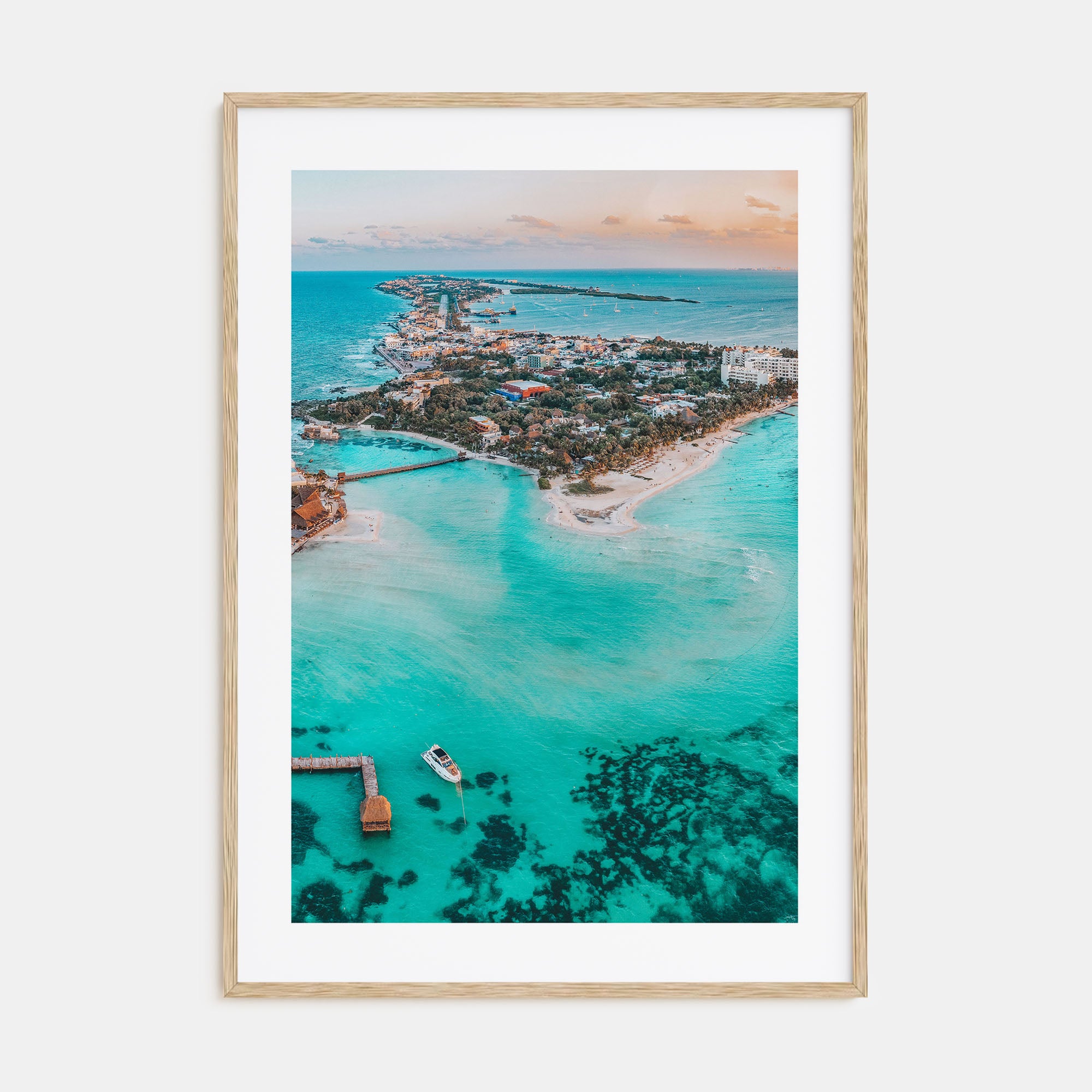 Isla Mujeres Photo Color Poster
