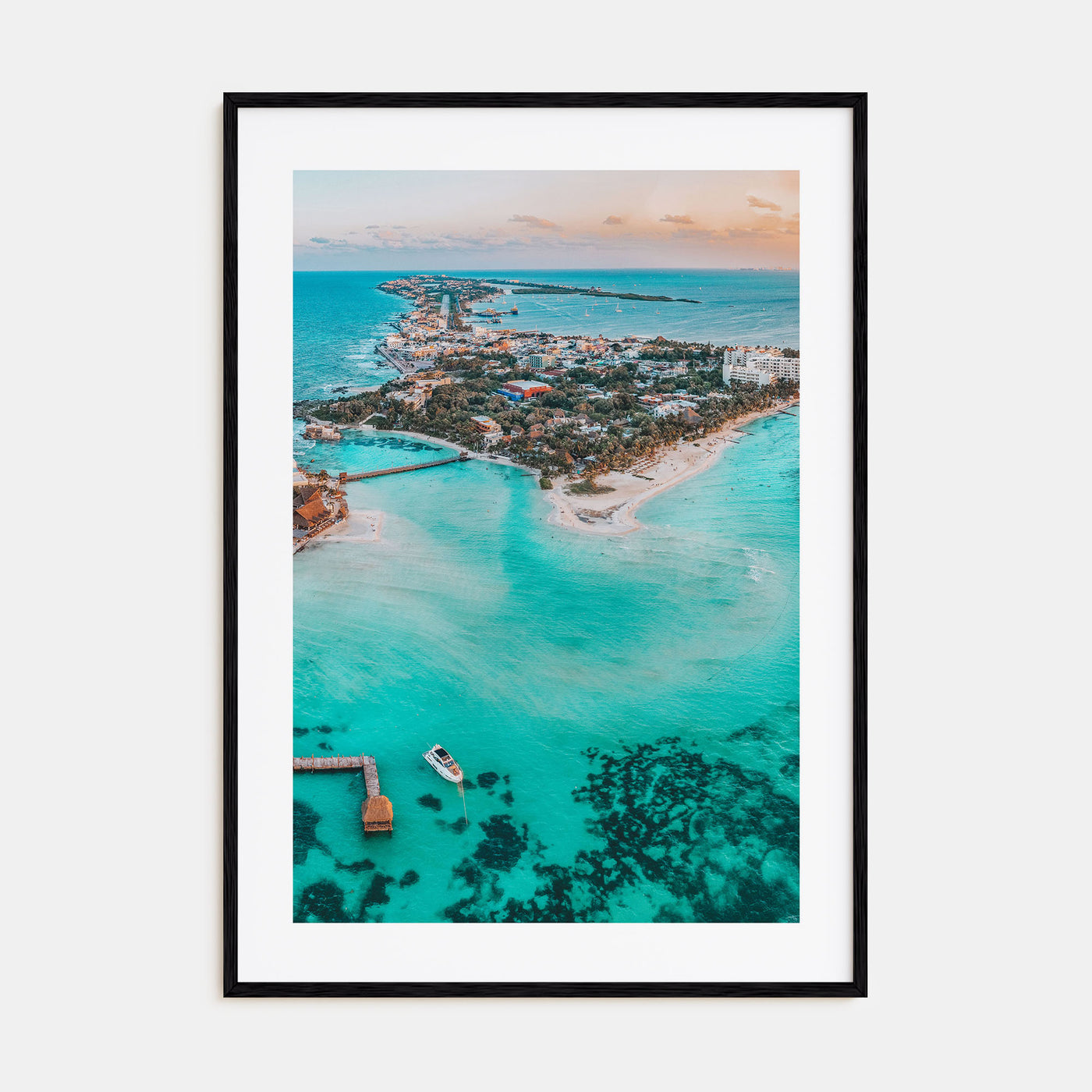 Isla Mujeres Photo Color Poster