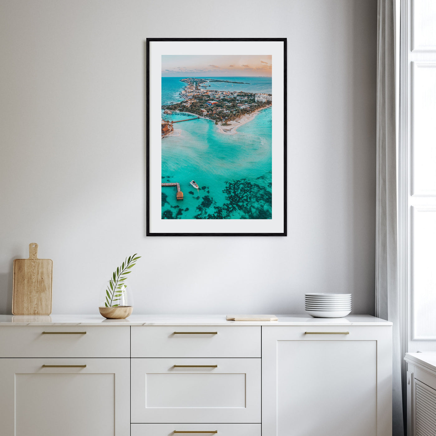Isla Mujeres Photo Color Poster