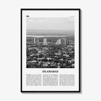Islamabad Print Black and White, Islamabad Wall Art, Islamabad Poster, Islamabad Photo, Islamabad Wall Décor, Pakistan, اسلام آباد