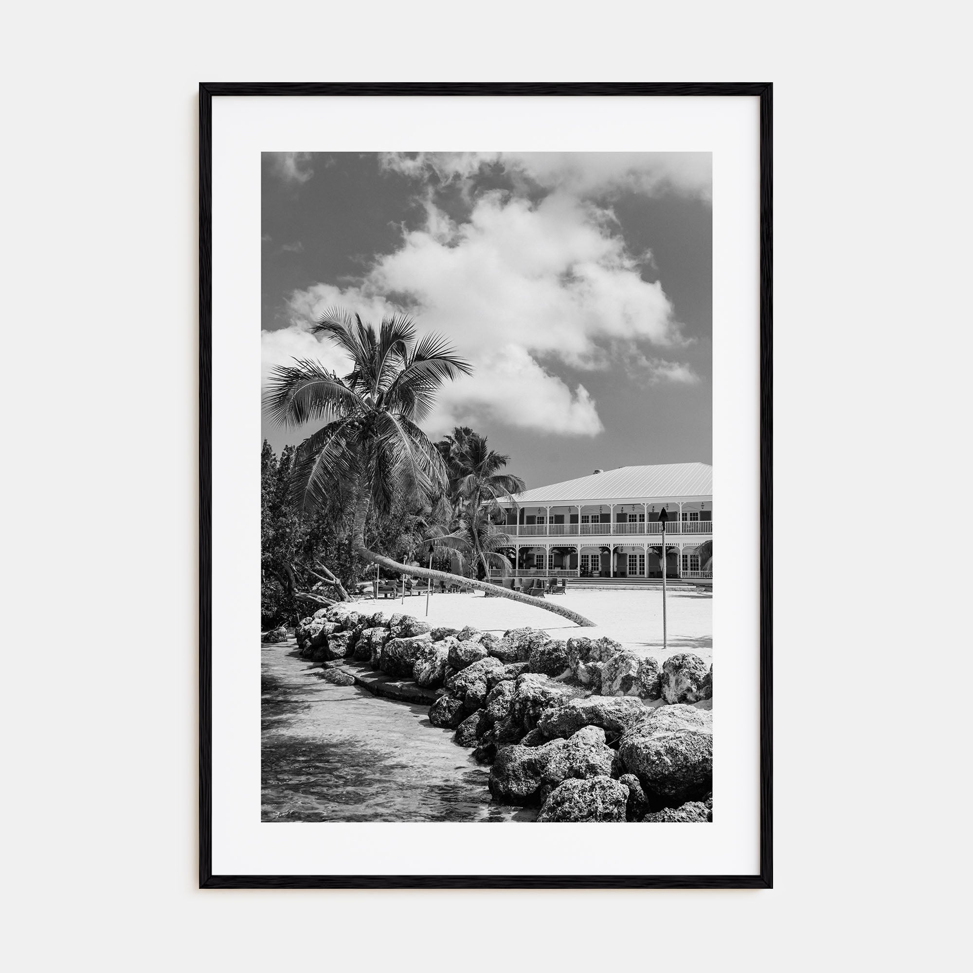 Islamorada Photo B&W Poster
