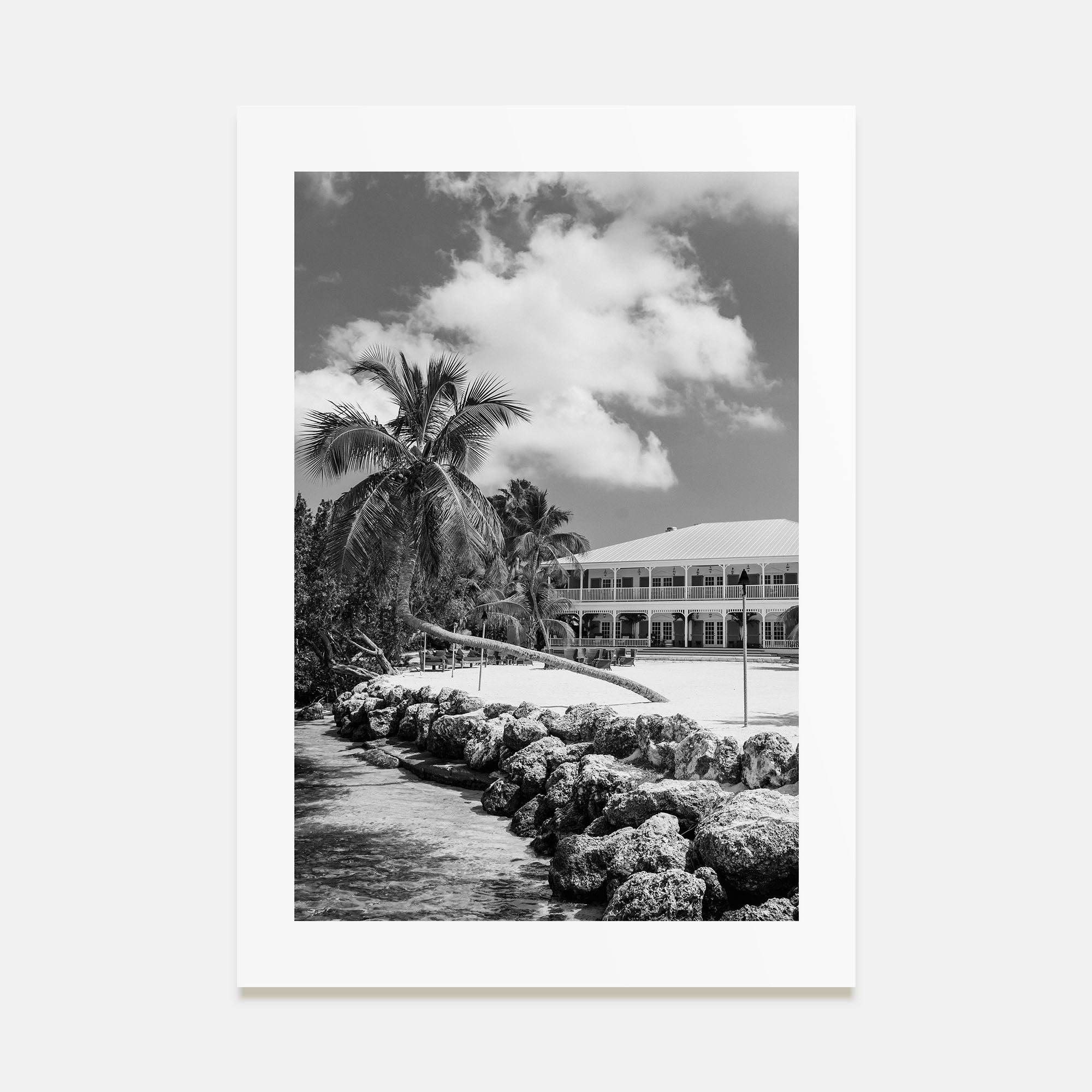 Islamorada Photo B&W Poster