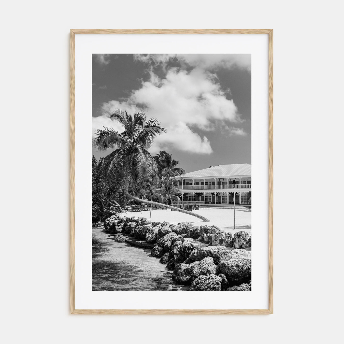 Islamorada Photo B&W Poster