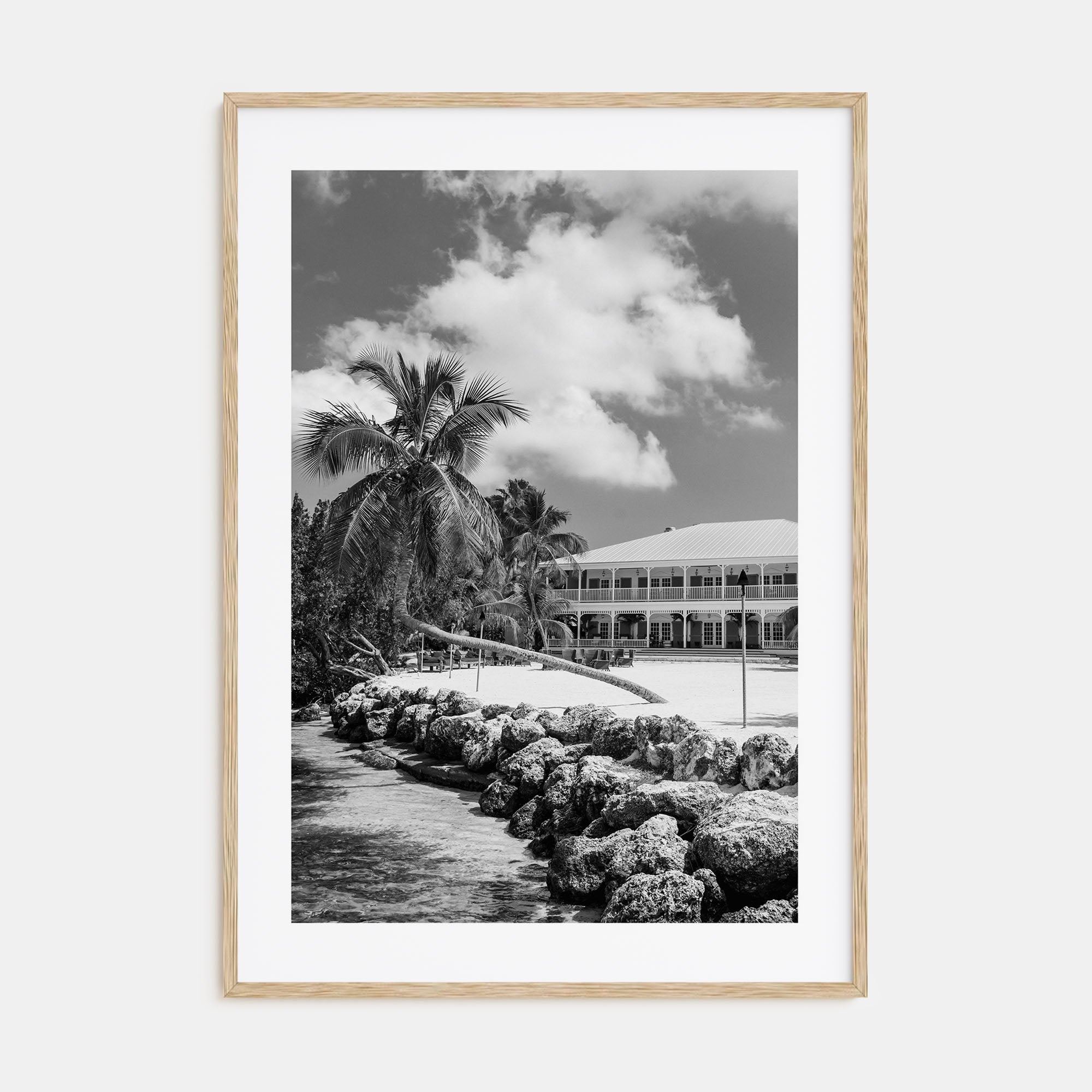 Islamorada Photo B&W Poster