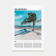 Islamorada Travel Color Poster