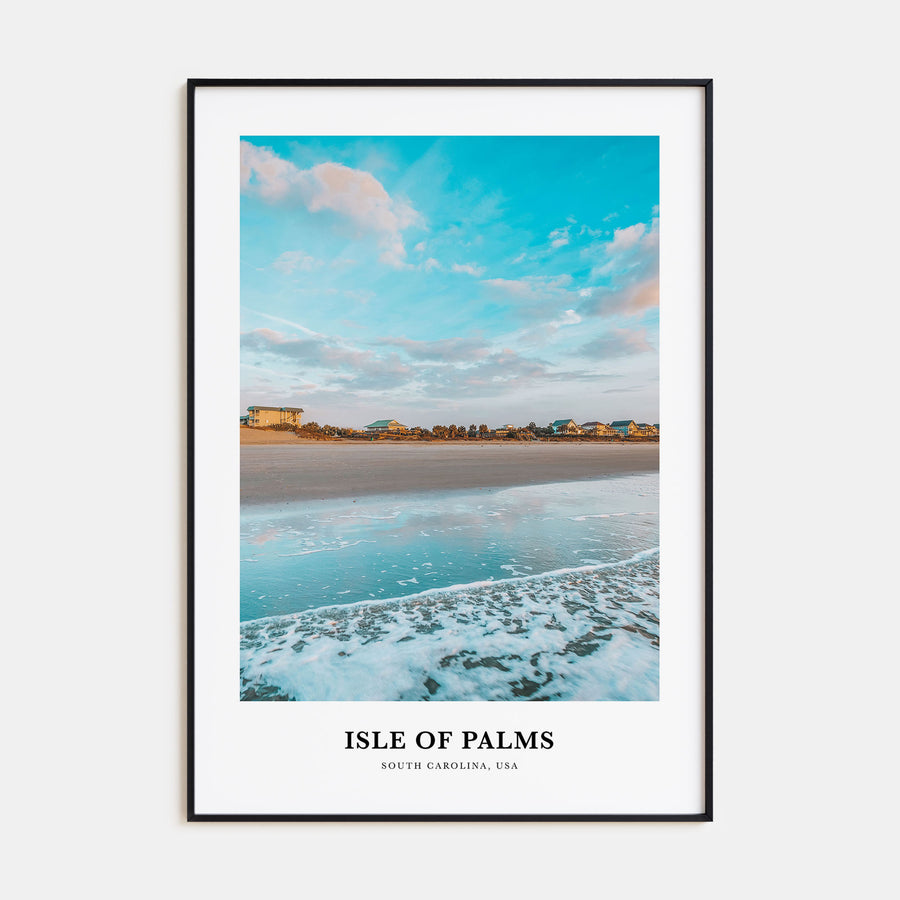 Isle of Palms Portrait Color Poster