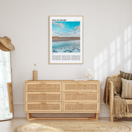 Isle of Palms Travel Color Poster