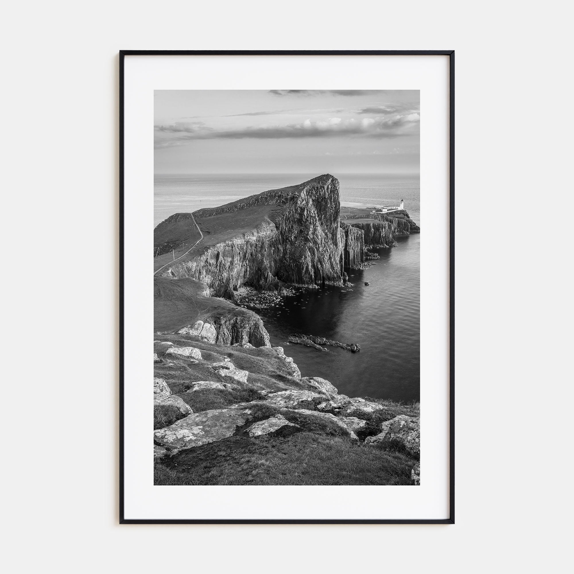 Isle of Skye Photo B&W Poster