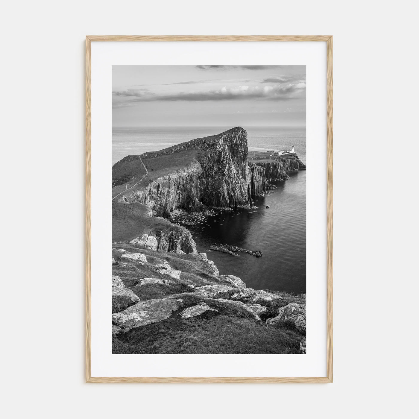 Isle of Skye Photo B&W Poster