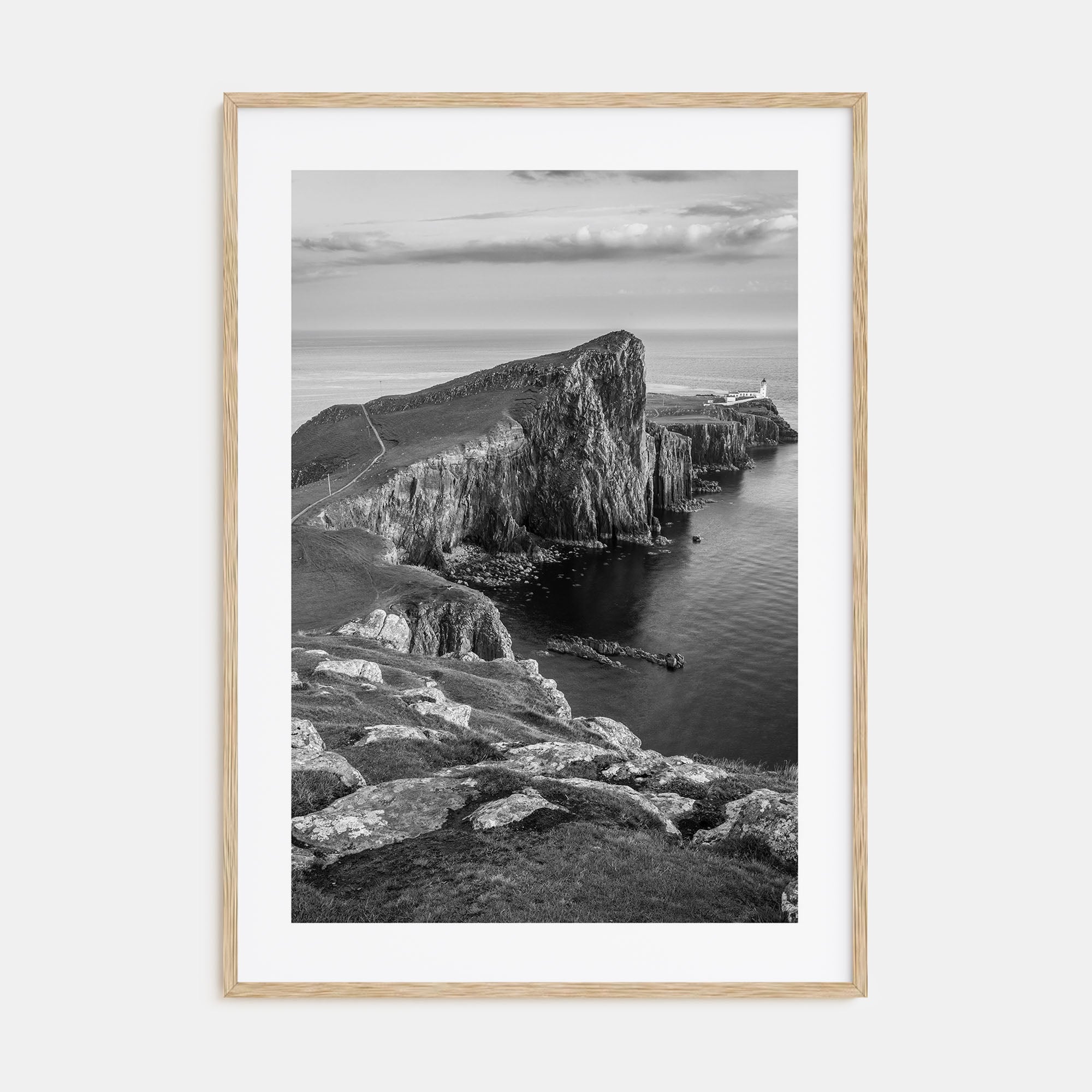 Isle of Skye Photo B&W Poster