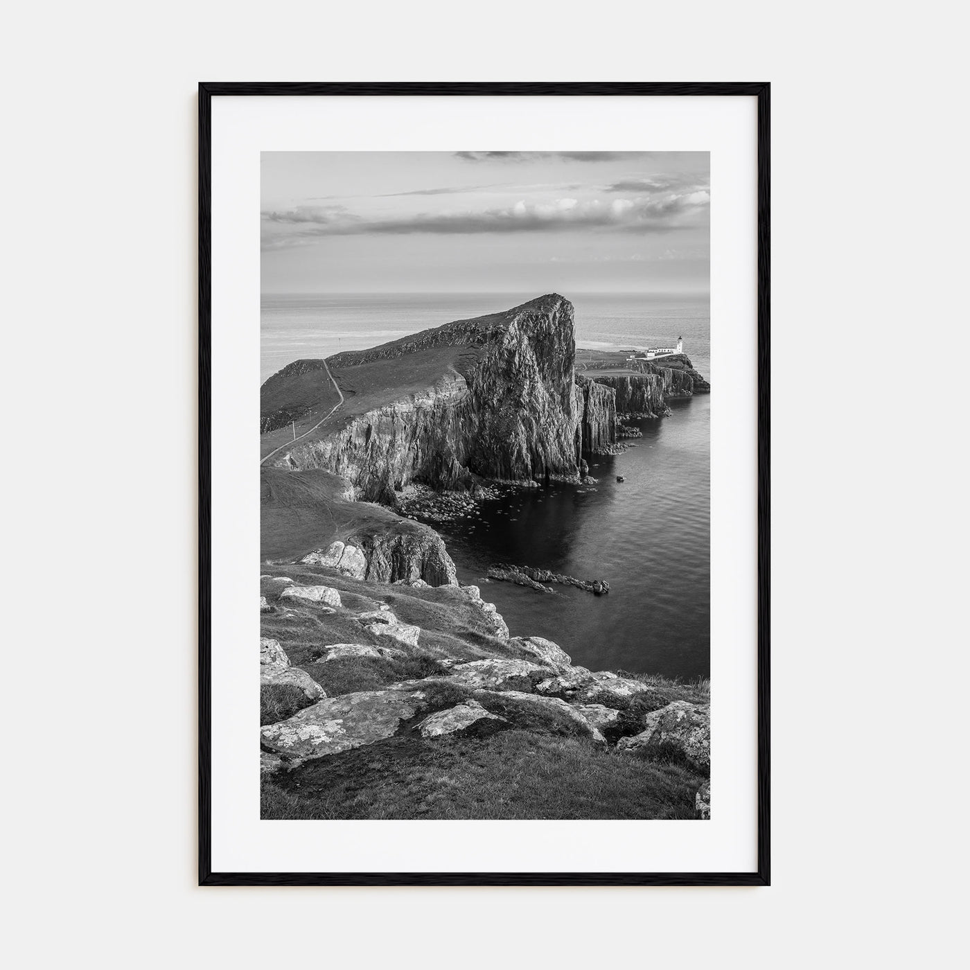 Isle of Skye Photo B&W Poster