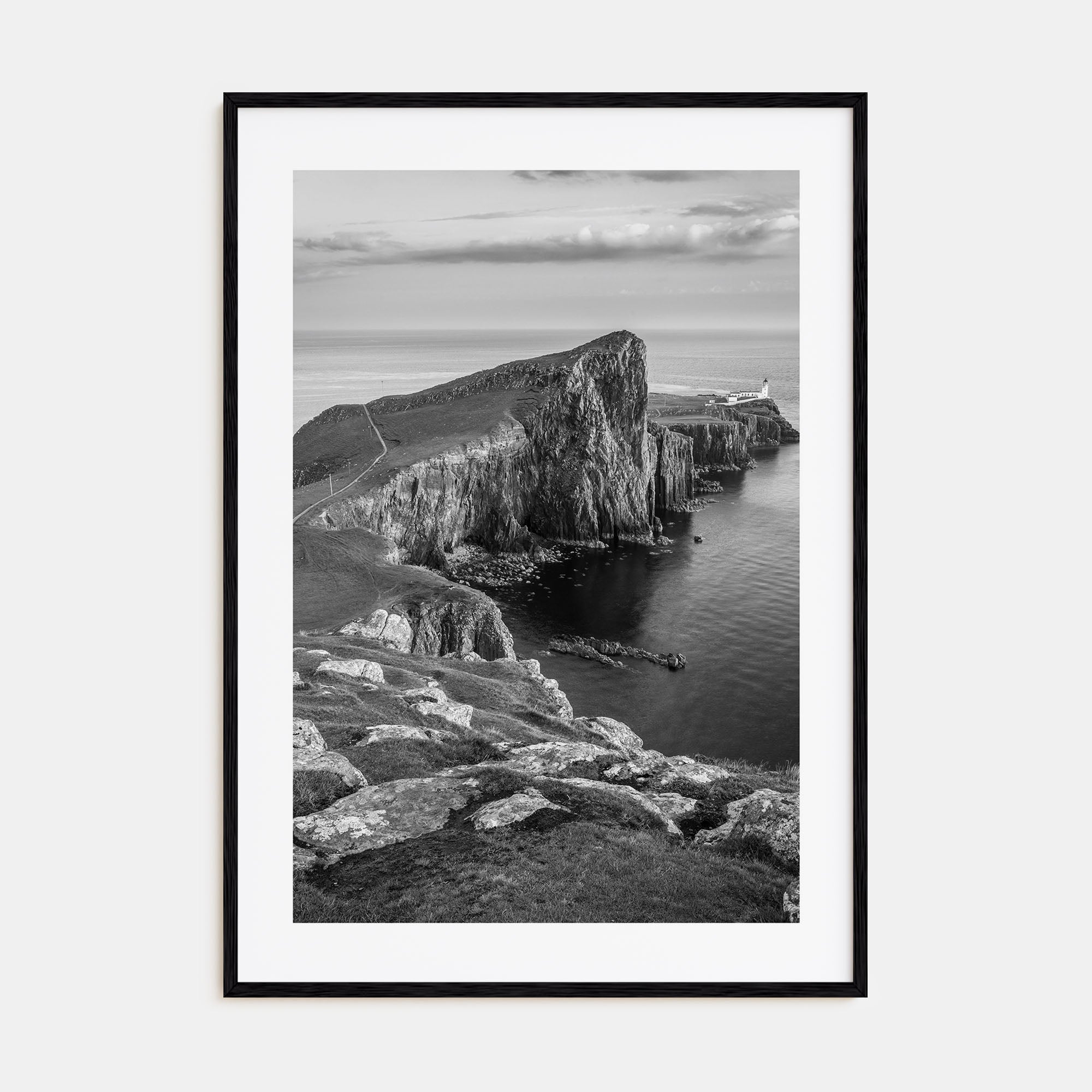 Isle of Skye Photo B&W Poster