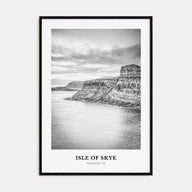 Isle of Skye Portrait B&W Poster