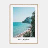 Isle of Wight Portrait Color Poster