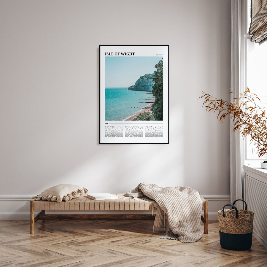 Isle of Wight Travel Color Poster