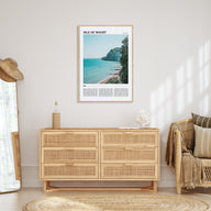 Isle of Wight Travel Color Poster