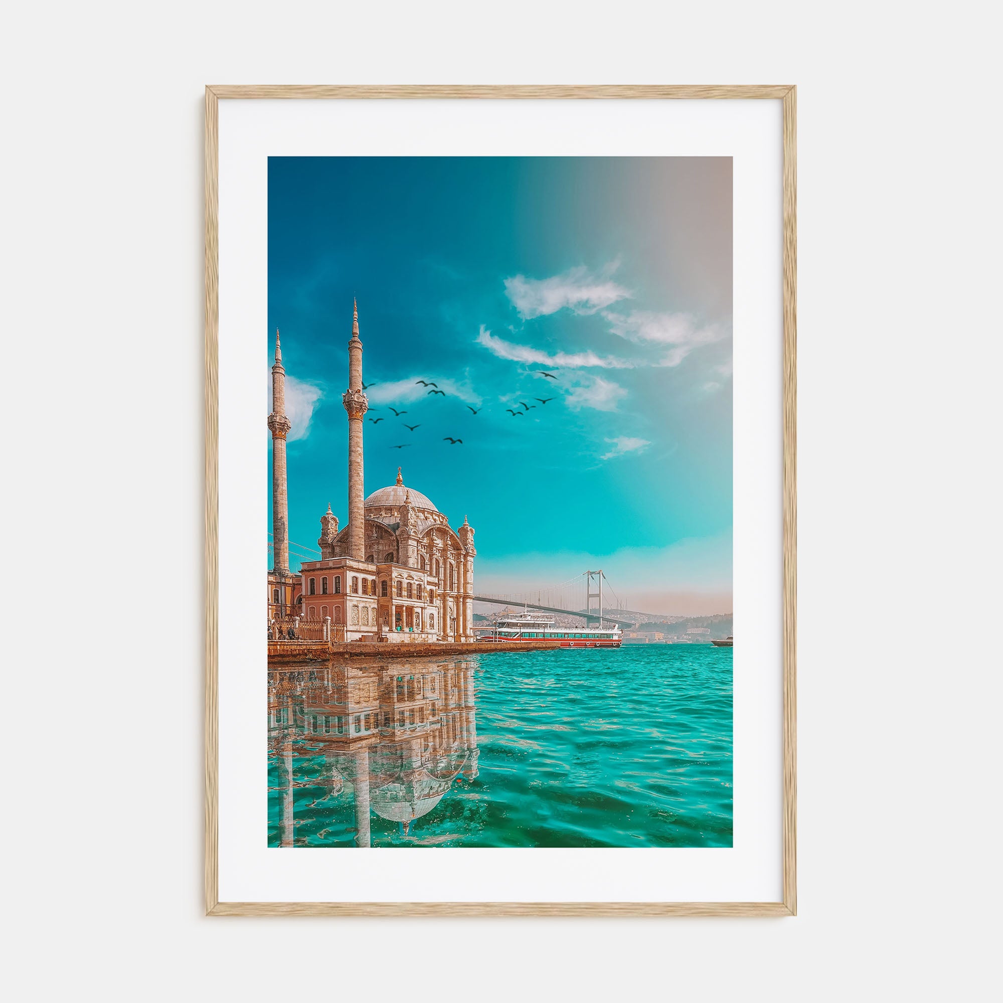 Istanbul Photo Color No 2 Poster