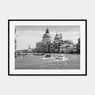Italy Landscape B&W Poster