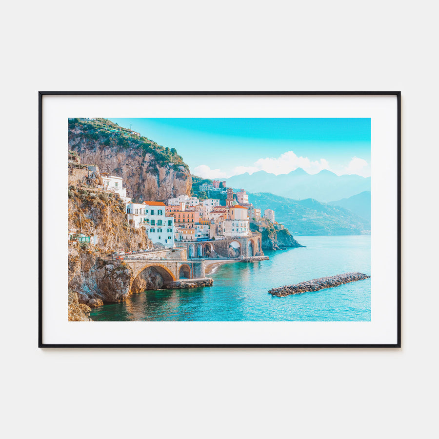 Italy Landscape Color Poster