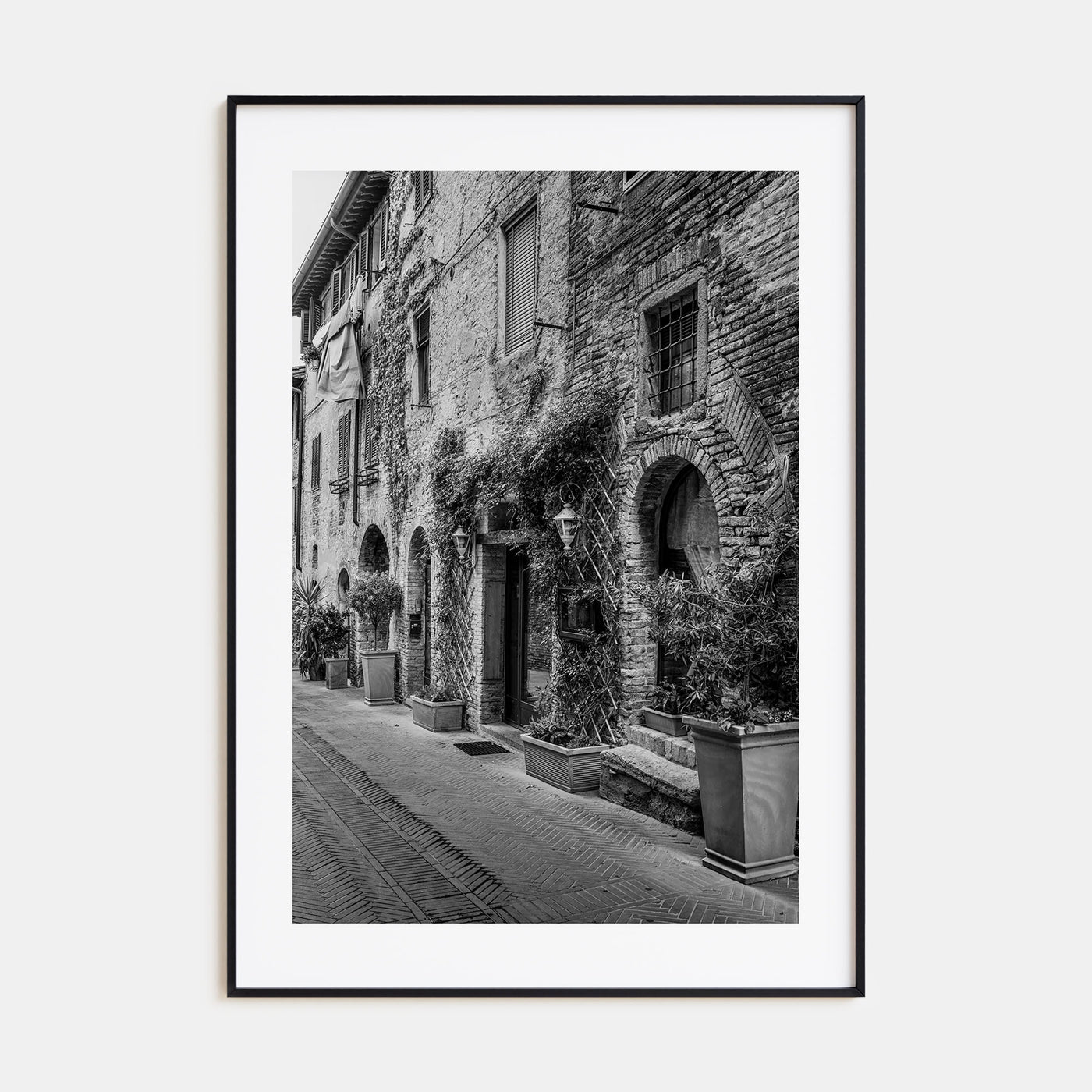 Italy Photo B&W No 4 Poster