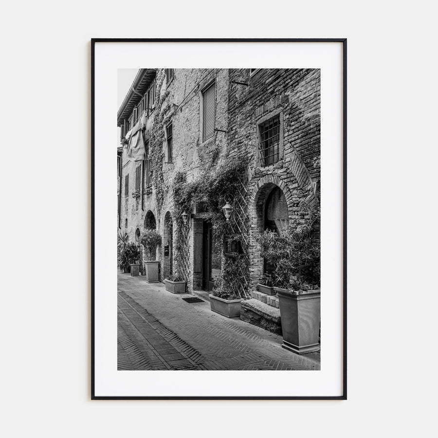 Italy Photo B&W No 4 Poster