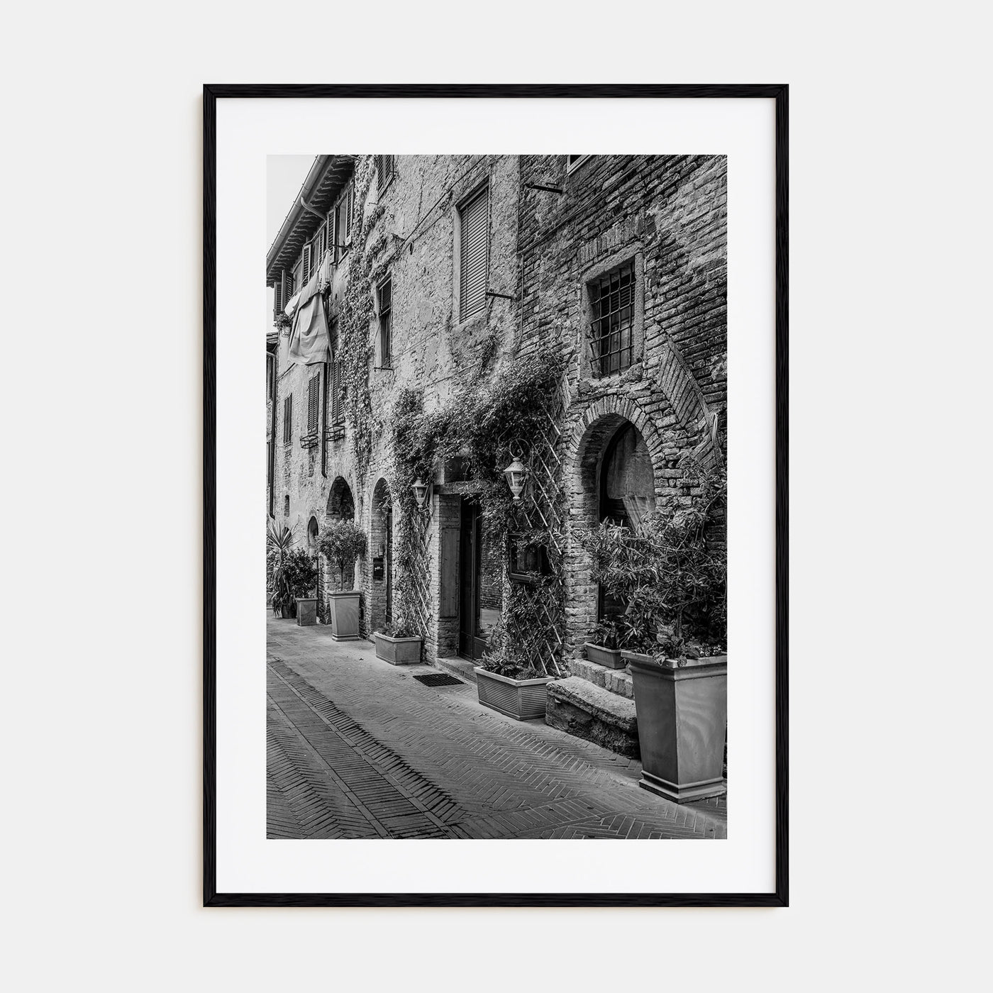 Italy Photo B&W No 4 Poster