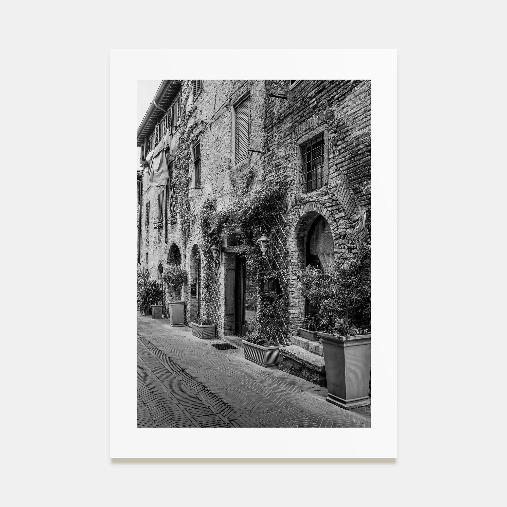 Italy Photo B&W No 4 Poster