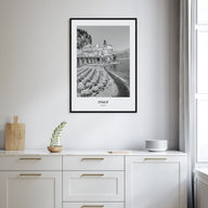 Italy Portrait B&W No 1 Poster