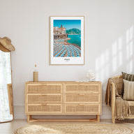 Italy Portrait Color Poster