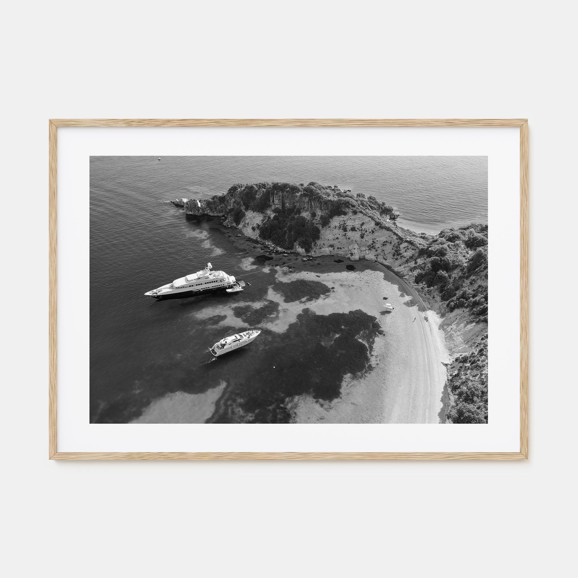 Ithaca Landscape B&W Poster