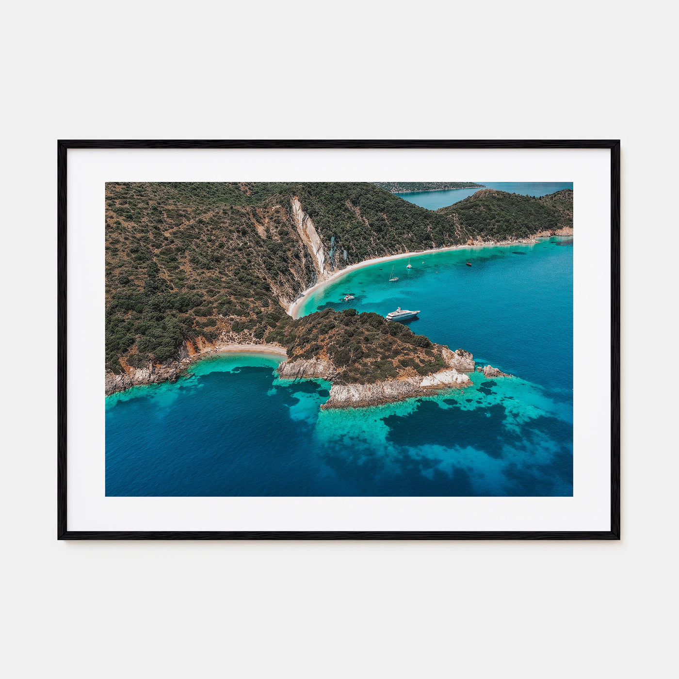 Ithaca Landscape Color Poster