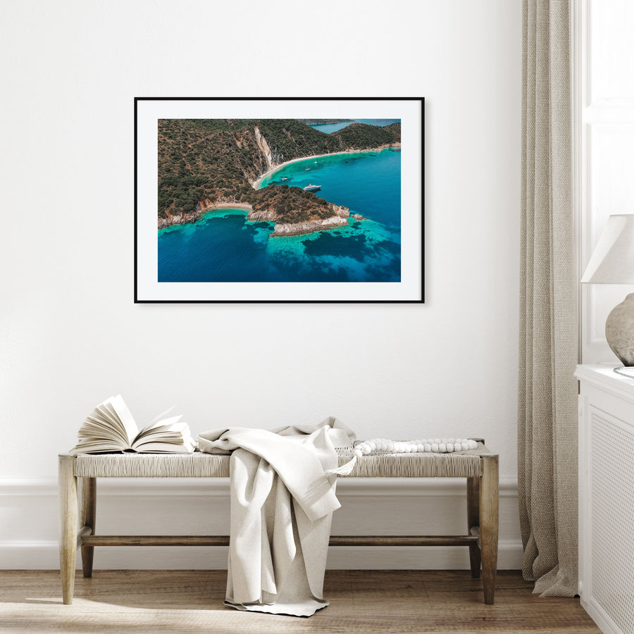 Ithaca Landscape Color Poster