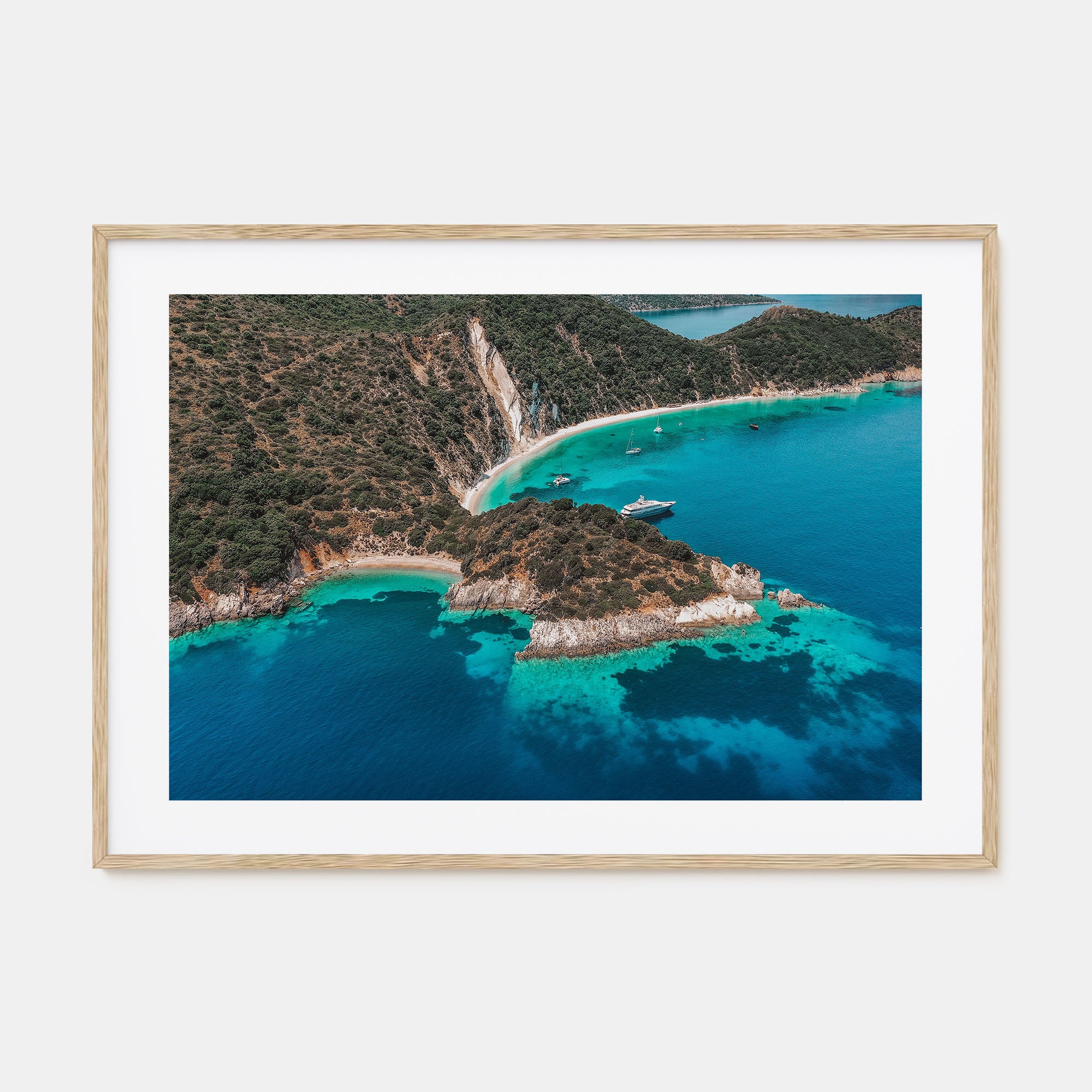 Ithaca Landscape Color Poster