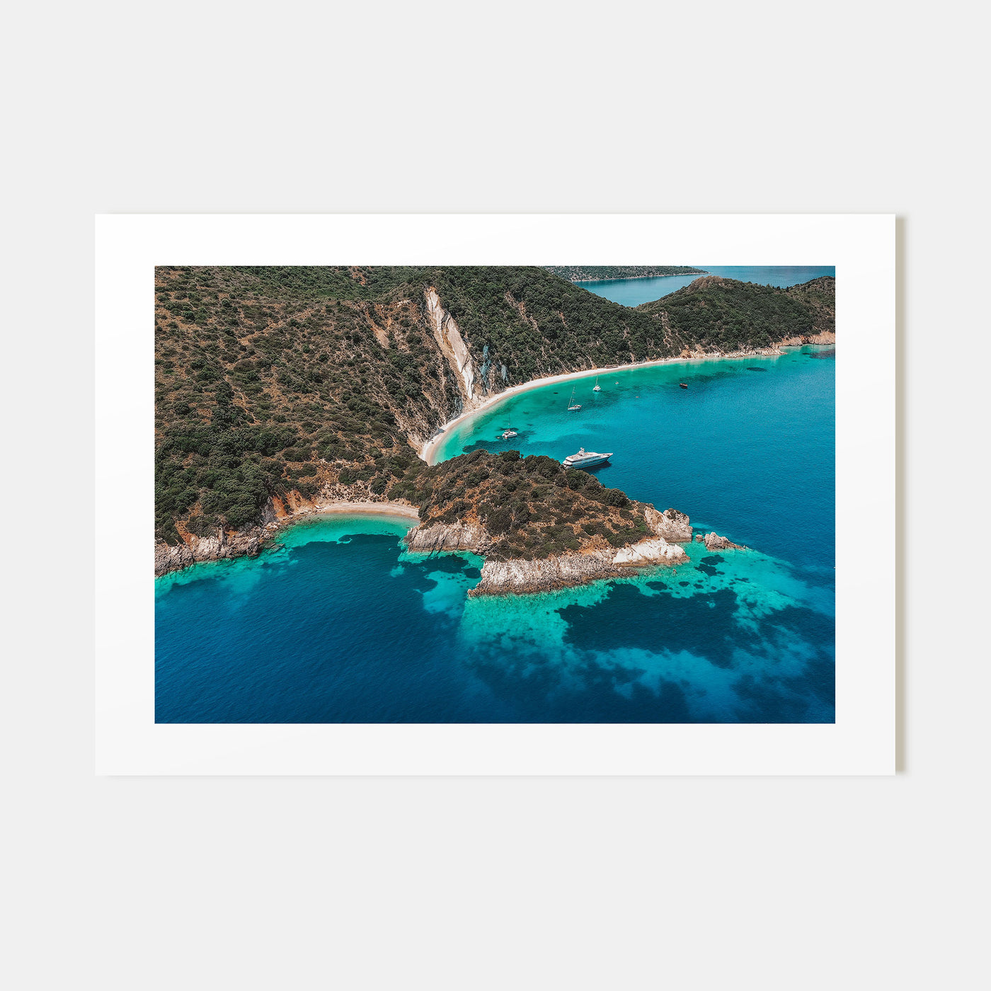 Ithaca Landscape Color Poster