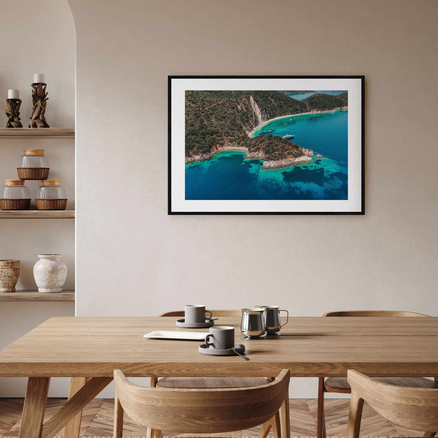 Ithaca Landscape Color Poster