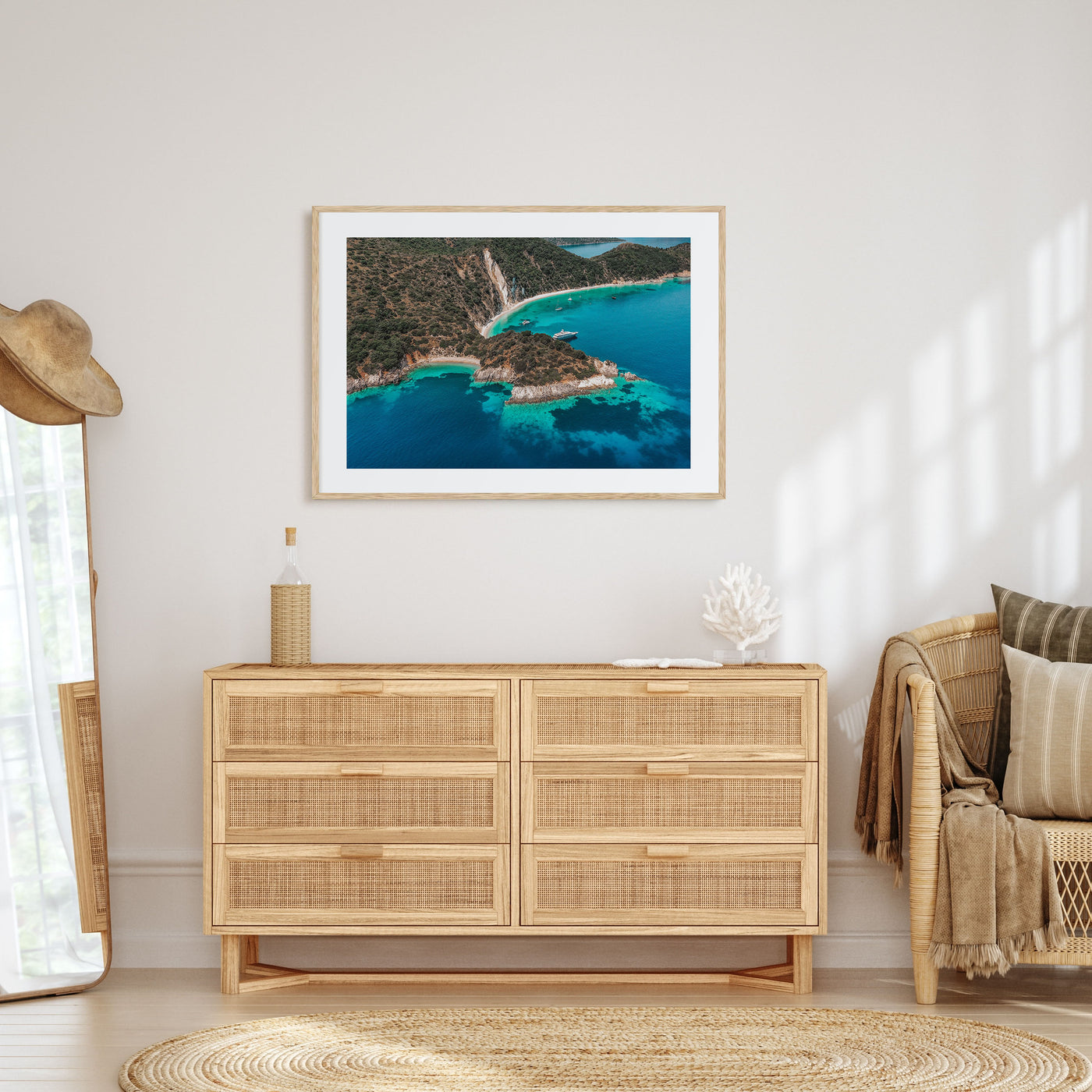 Ithaca Landscape Color Poster