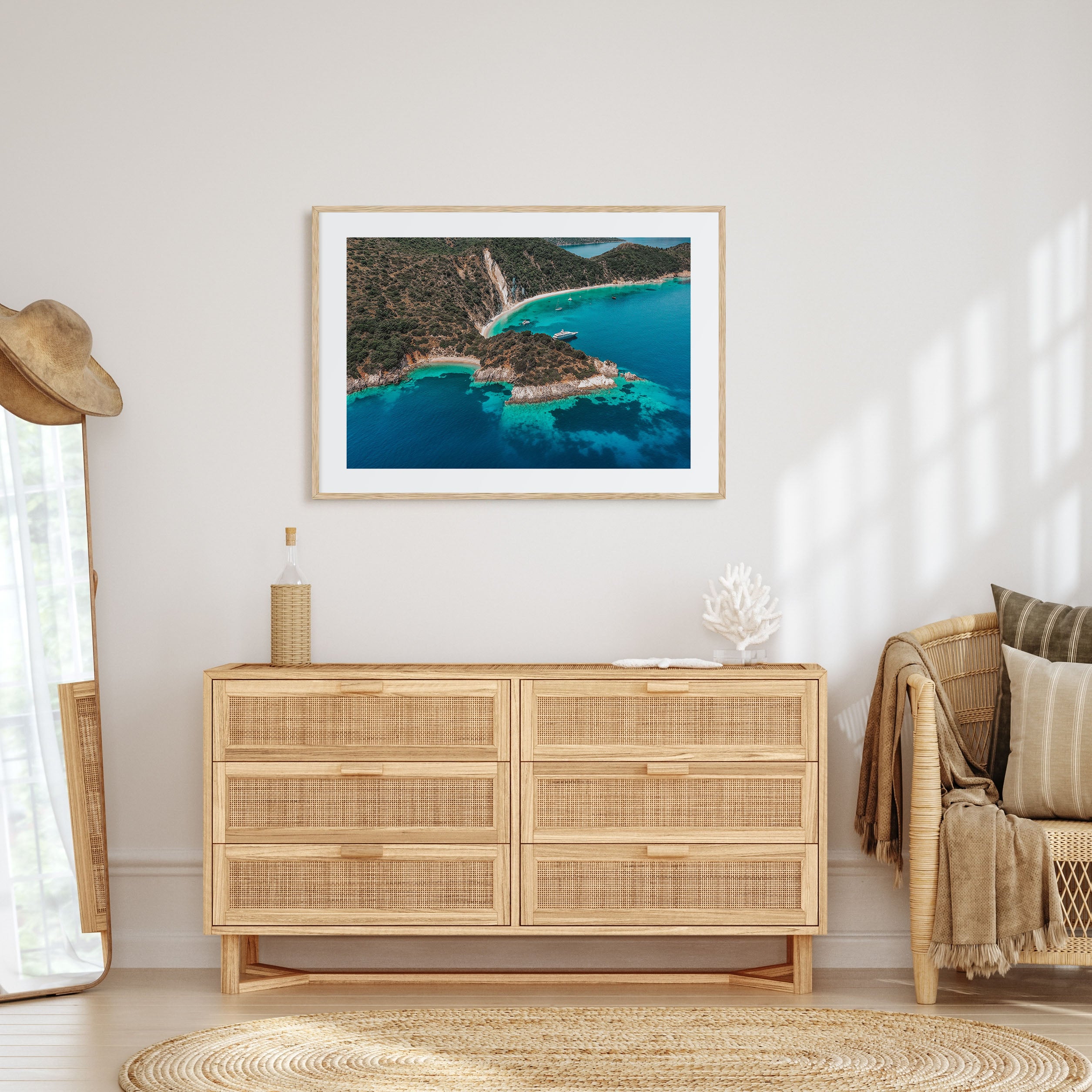 Ithaca Landscape Color Poster
