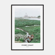Ivory Coast Portrait Color Poster