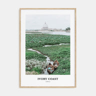 Ivory Coast Portrait Color Poster