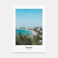 Ixtapa Portrait Color Poster