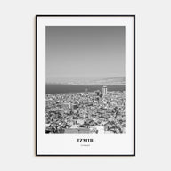 Izmir Portrait B&W Poster