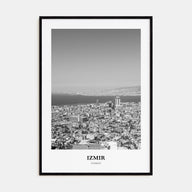 Izmir Portrait B&W Poster