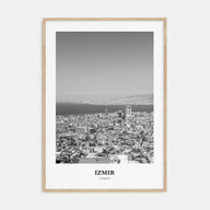 Izmir Portrait B&W Poster