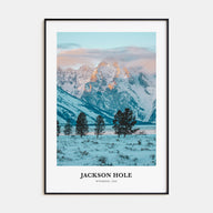 Jackson Hole Portrait Color Poster