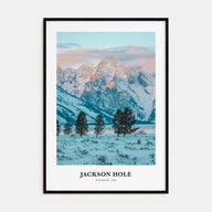 Jackson Hole Portrait Color Poster